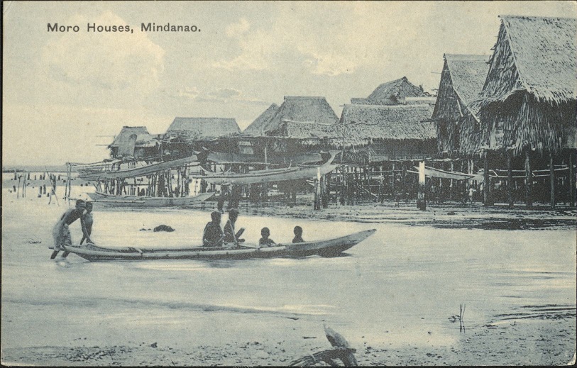 Moro Houses, Mindanao.