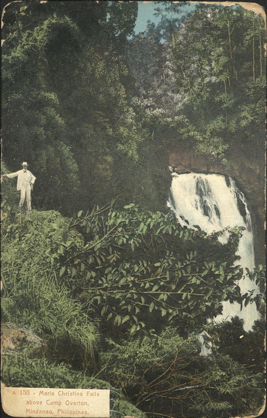 A 153 ï¿½ Maria Christina Falls above Camp Overton, Mindanao, Philippines.