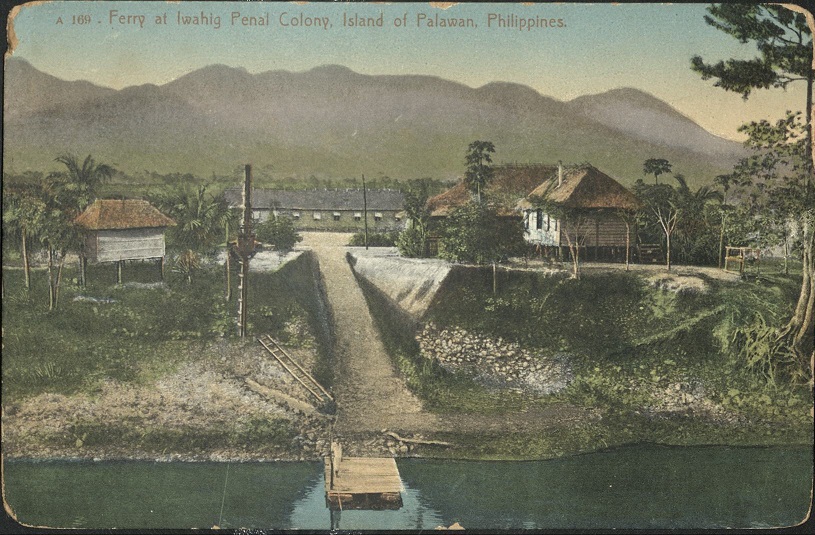 A 169 ï¿½ Ferry at Iwahig Penal Colony, Island of Palawan, Philippines.