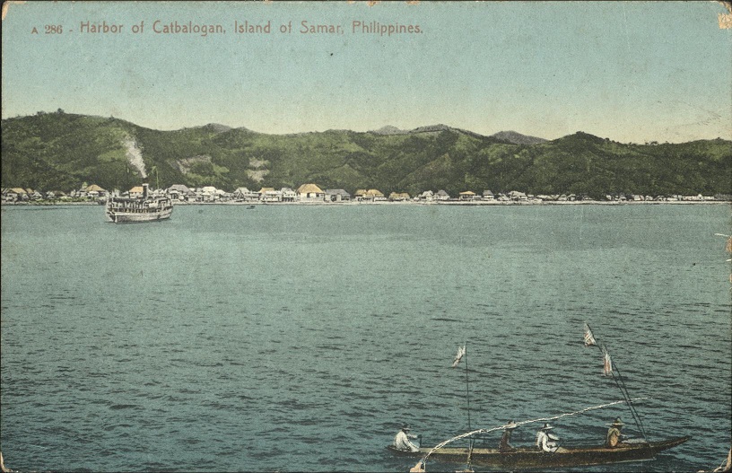 A 286 ï¿½ Harbor of Catbalogan, Island of Samar, Philippines.