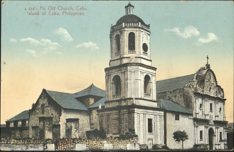 A 216 ï¿½ An Old Church [Cebu Metroplitan Cathedral], Cebu, Island of Cebu, Philippines.