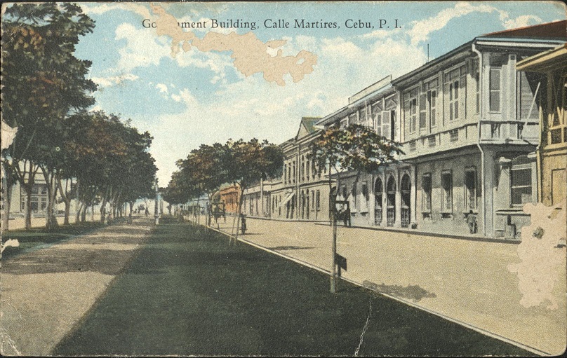 Government Building, Calle Martires, Cebu, P. I.