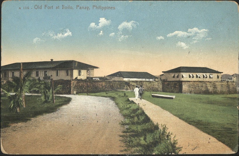 A 114 ï¿½ Old fort at Iloilo, Panay, Philippines.