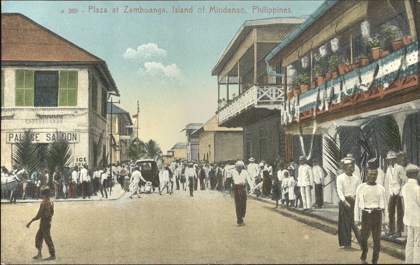 A 269 ï¿½ Plaza at Zamboanga, Island of Mindanao, Philippines.