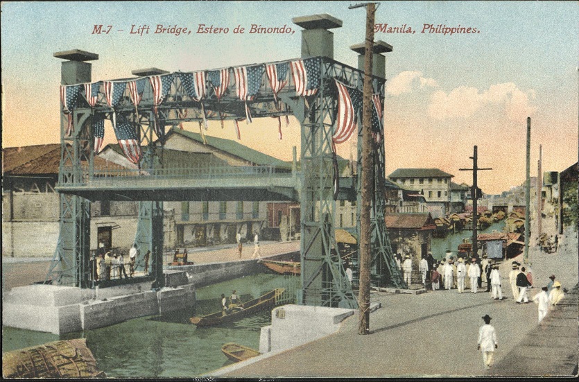 M-7 ï¿½ Lift Bridge, Estero de Binondo, Manila, Philippines.