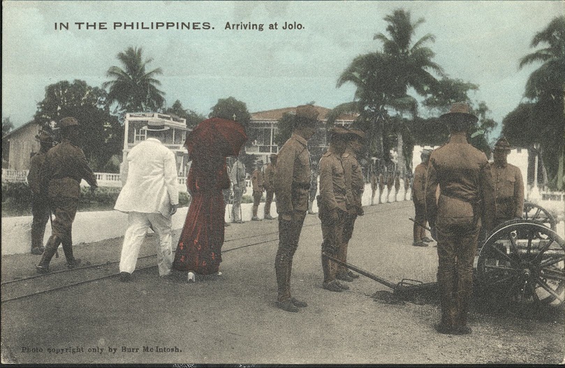 IN THE PHILIPPINES. Arriving at Jolo.