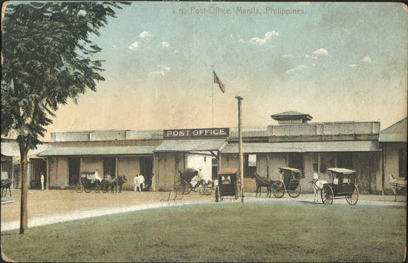 A 96 ï¿½ Post-Office, Manila, Philippines.
