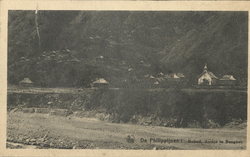 De Philippijnen: Bokod, dorpje in Benguet. [The Philippines. Bokod, village in Benguet]