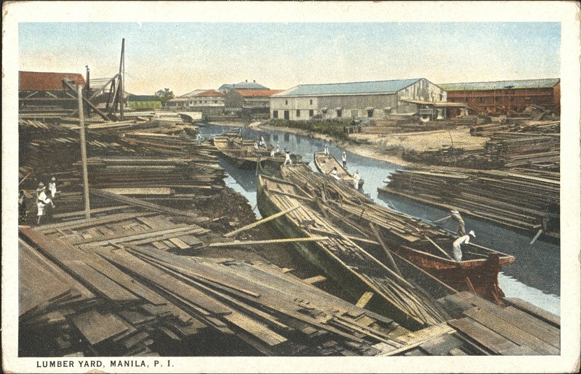 Lumber Yard, Manila, P. I.
