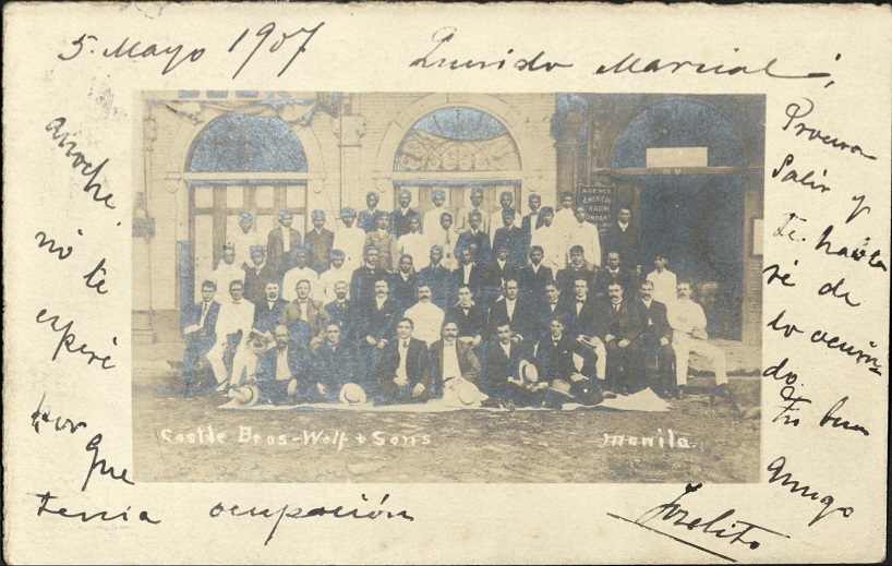 Castle Bros. ï¿½ Wolf & Sons. Manila.