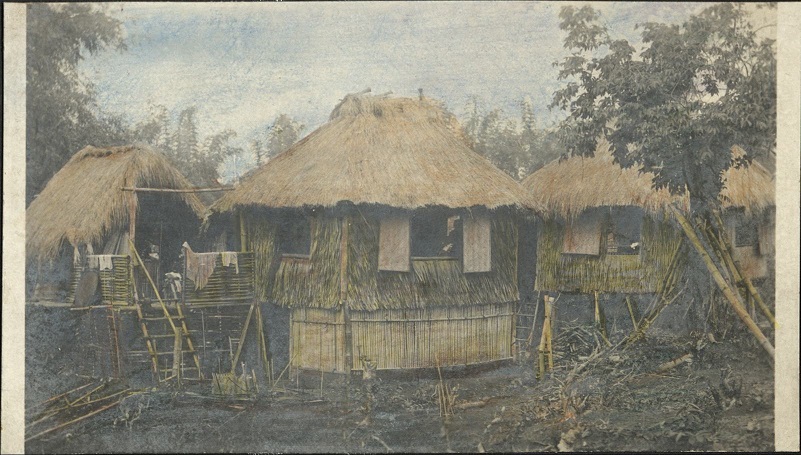 [Untitled ï¿½ ï¿½Native huts at the outskirts of the city.ï¿½]