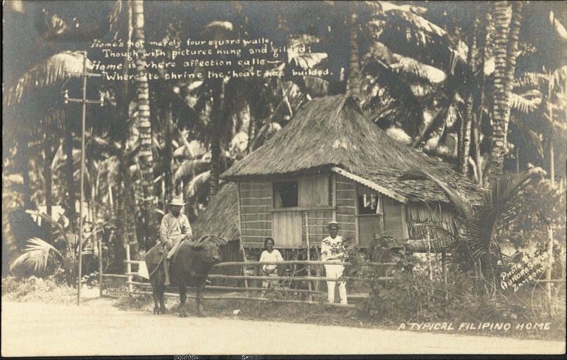 A typical Filipino home.
