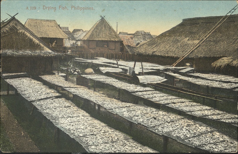 A 119 ï¿½ Drying Fish, Philippines.