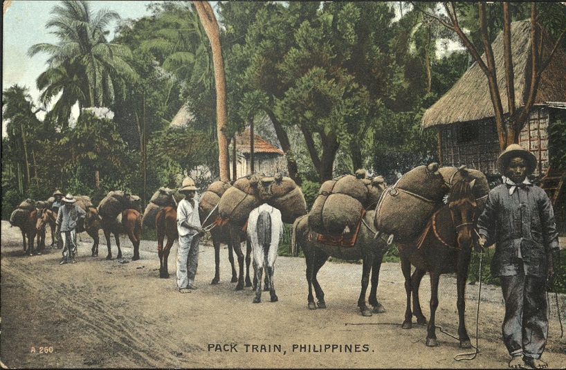 A 260 � Pack Train, Philippines.
