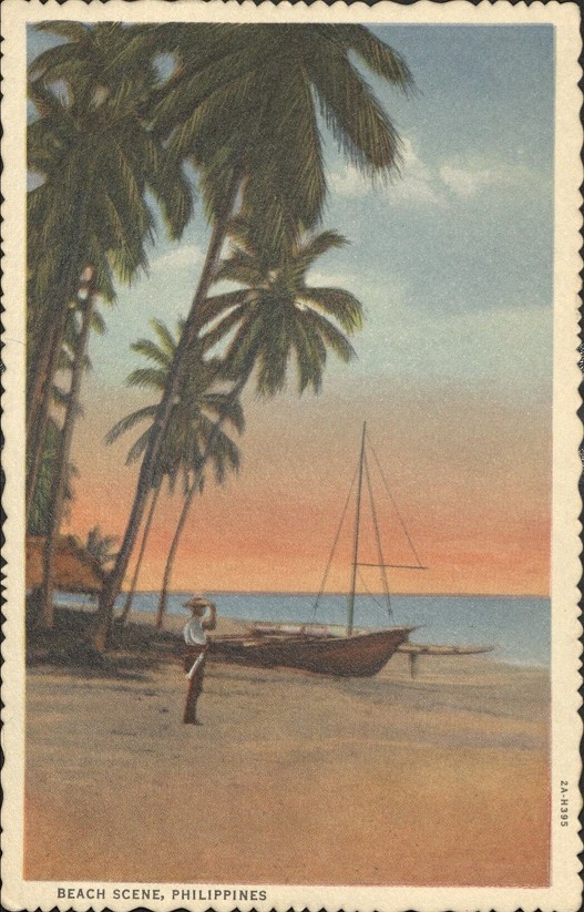 Beach Scene, Philippines.