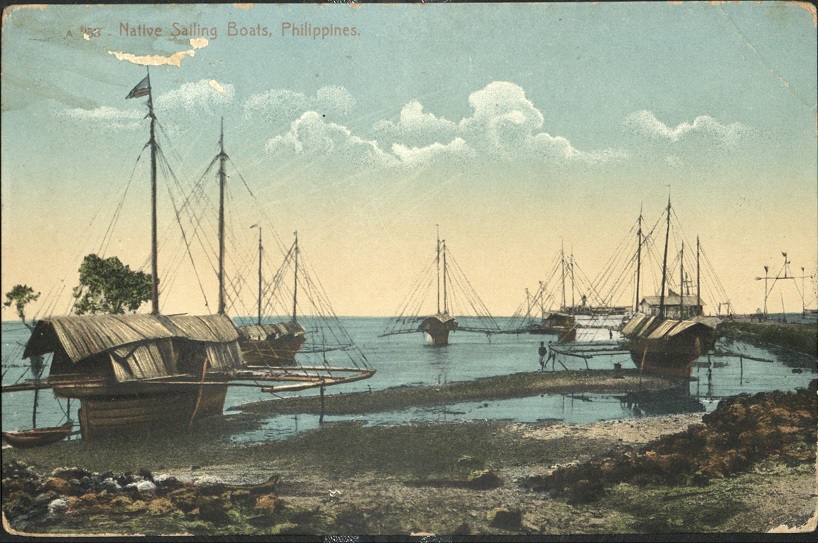 A 253 � Native Sailing Boats, Philippines.