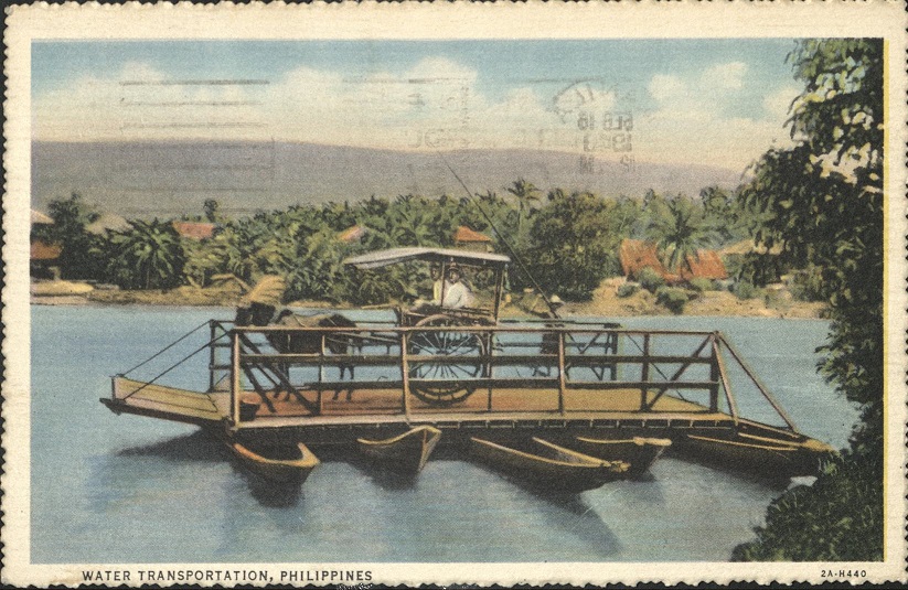 Water transportation, Philippines.