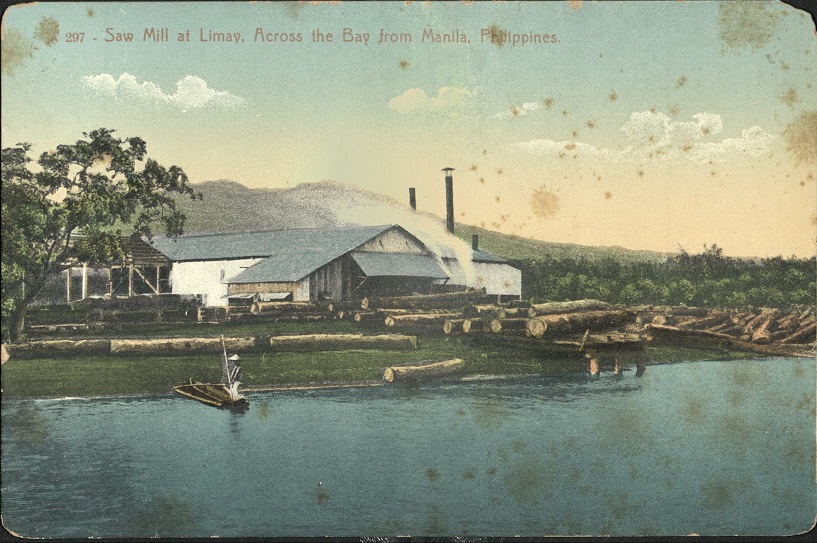 A 297 � Saw Mill at Limay, Across the Bay from Manila, Philippines.