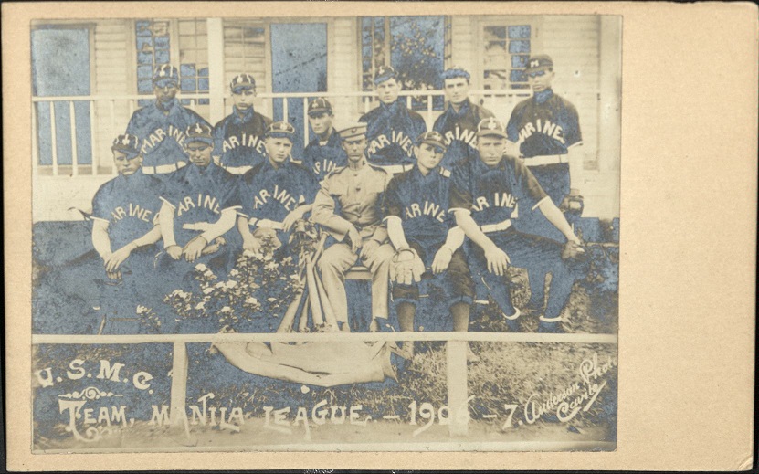 U.S.M.C. Team, Manila League ï¿½ 1906-7.