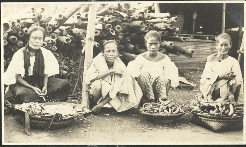 [Untitled ï¿½ ï¿½Fruit vendors by the wayside, Manilaï¿½].