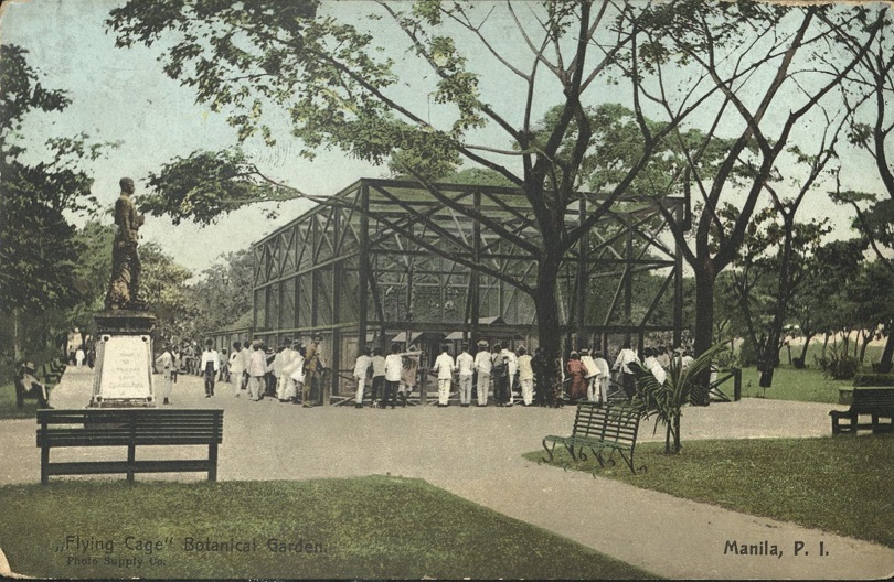 �Flying Cage� Botanical Garden, Manila P. I.