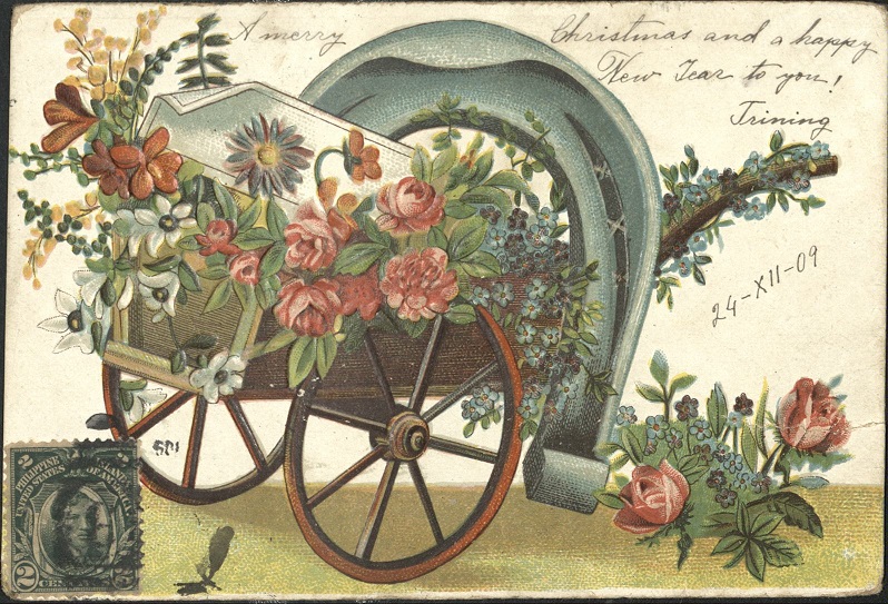 [Untitled ï¿½ Cart and horseshoe].