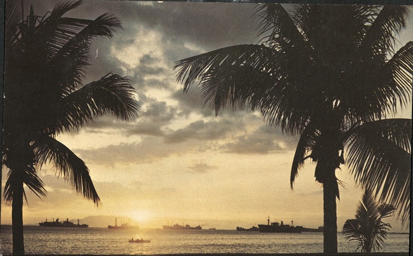 Sunset at Manila Bay, Philippines.