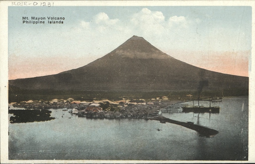 Mt. Mayon Volcano, Philippine Islands.