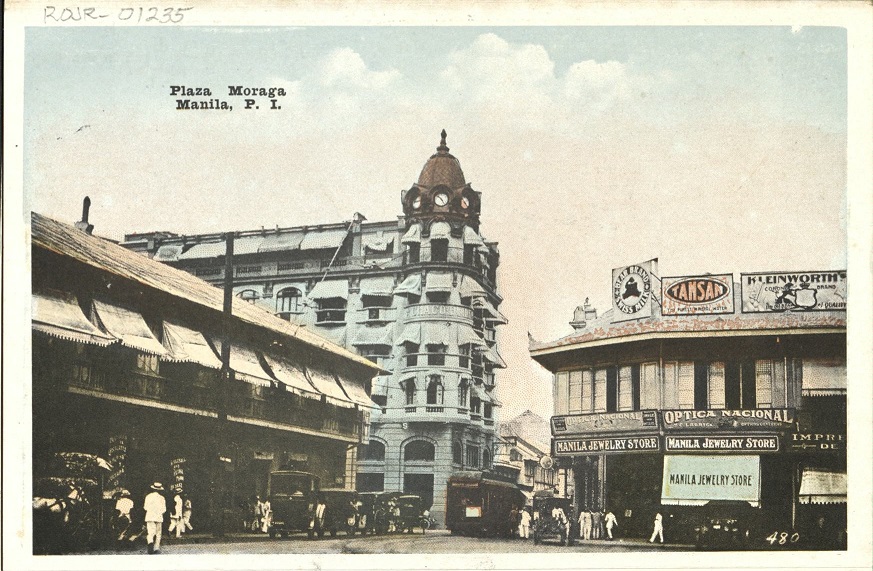 Plaza Moraga, Manila, P. I.