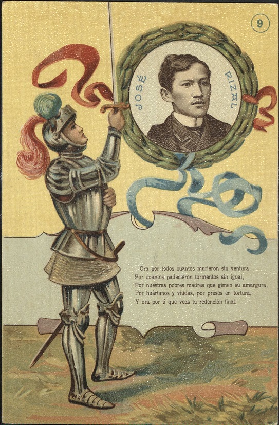 Josï¿½ Rizal ï¿½Mi ï¿½ltimo Adiï¿½sï¿½ 9th stanza. Ora por todos cuantos murieron sin venturaï¿½ [Pray thee for all the hapless who have diedï¿½]