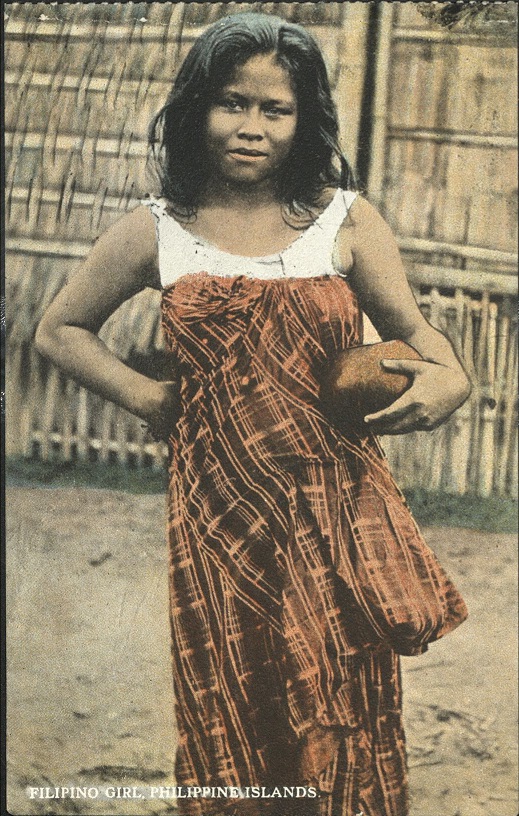 Filipino Girl, Philippine Islands.