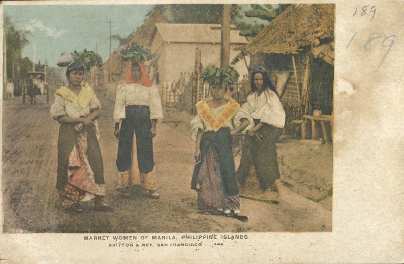 Market Women of Manila, Philippine Islands.
