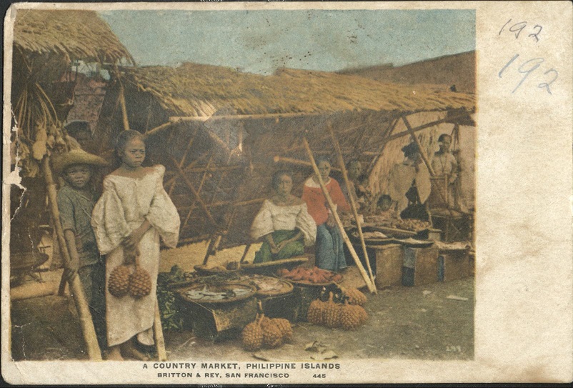 A Country Market, Philippine Islands.