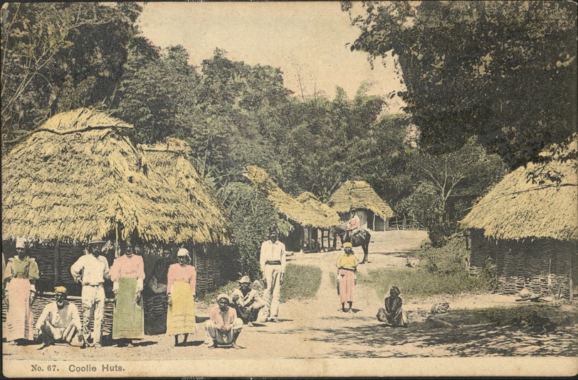 No. 67. Coolie huts.