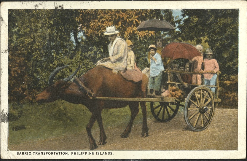 Barrio Transportation, Philippine Islands.