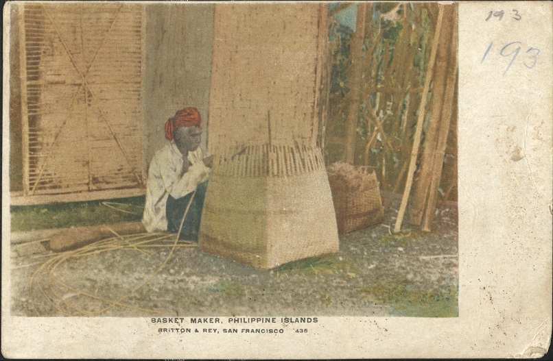 Basket Maker, Philippine Islands.