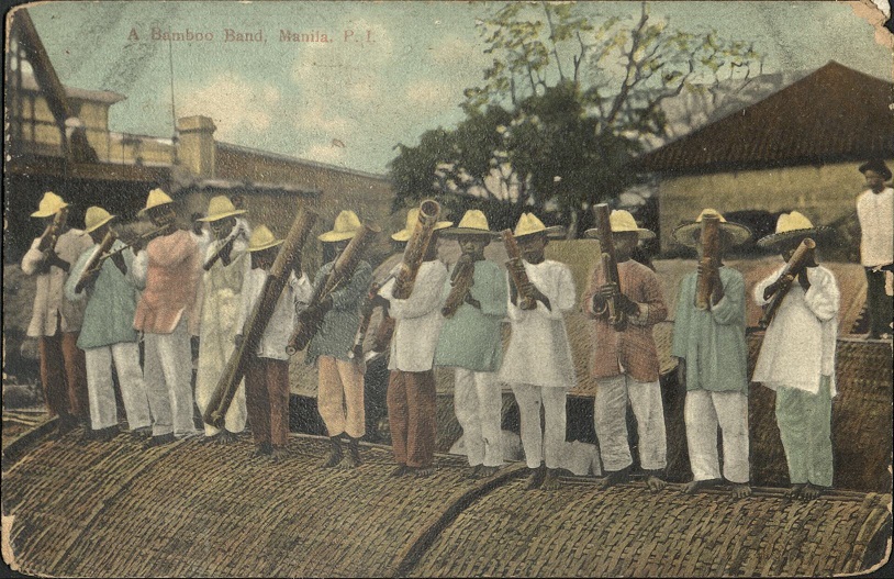 A Bamboo Band, Manila, P. I.