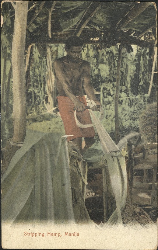 Stripping Hemp, Manila.