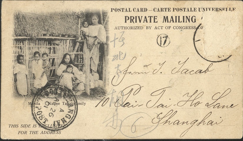 Manila � Native Tagalo family.