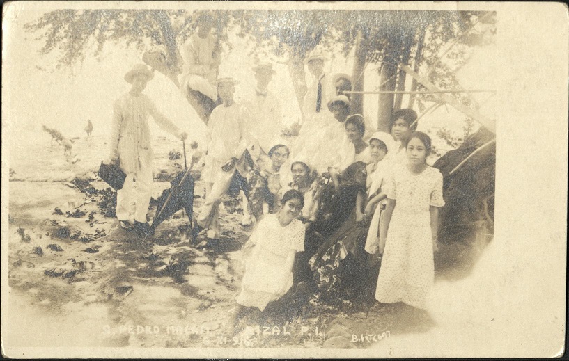 S. Pedro Macati, Rizal, P. I. 6-XI-916.