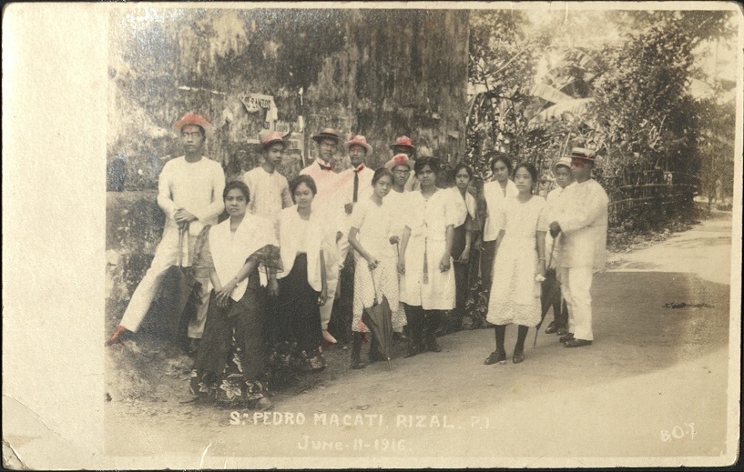 S. Pedro Macati, Rizal, P. I. June-11-1916.