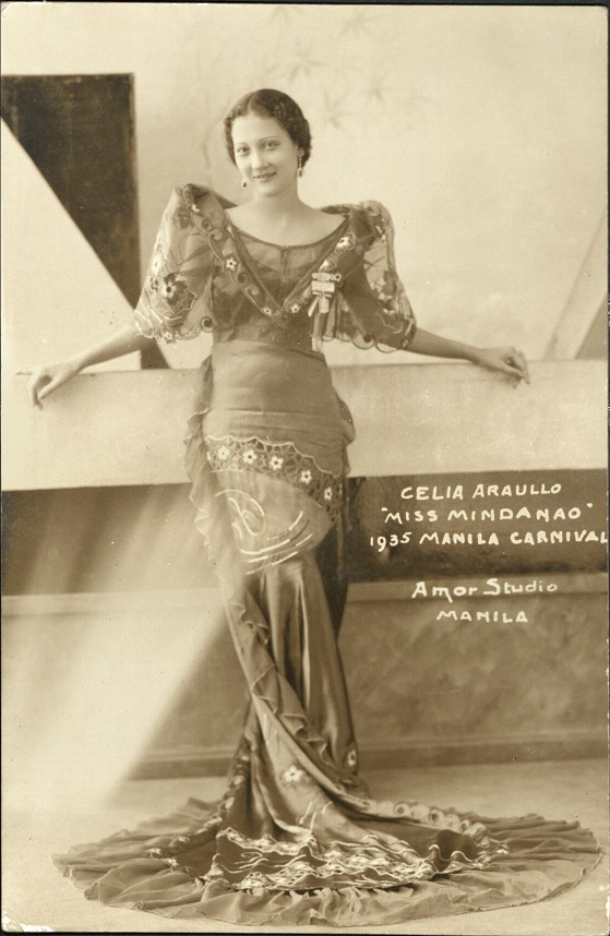 Celia Araullo, �Miss Mindanao� 1935 Manila Carnival.