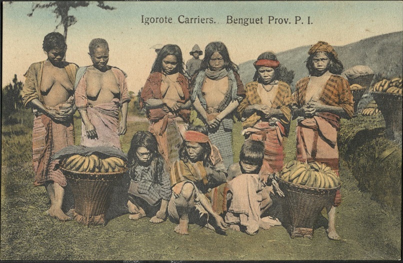 Igorote [Igorot] Carriers. Benguet Prov. P. I.