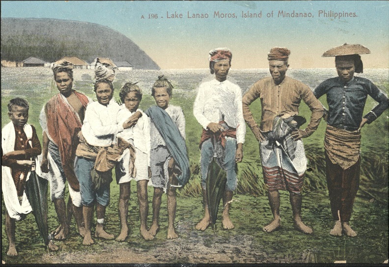 A 196 ï¿½ Lake Lanao Moros [Maranao], Island of Mindanao, Philippines.