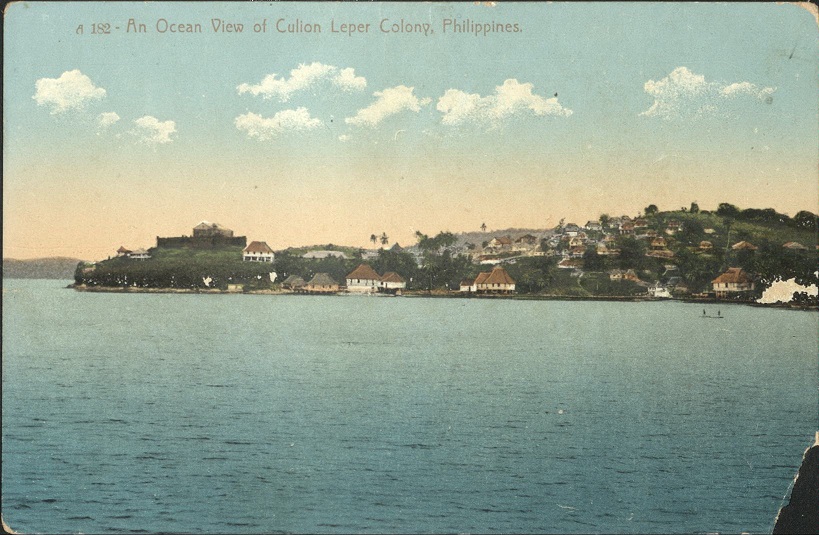 A 182 � An Ocean View of Culion Leper Colony, Philippines.
