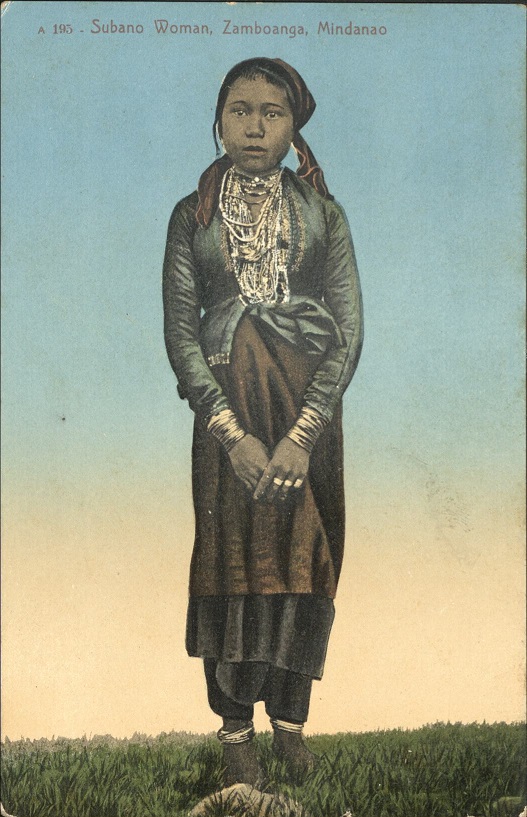 A 195 ï¿½ Subano [Subanun] Woman, Zamboanga, Mindanao.