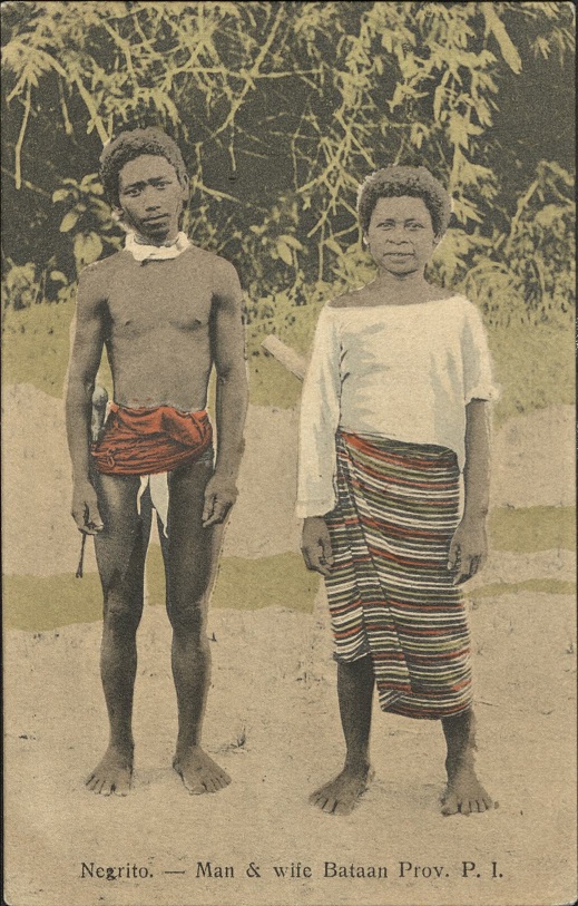 Negrito. [Aeta] ï¿½ Man & wife Bataan Prov. P. I.