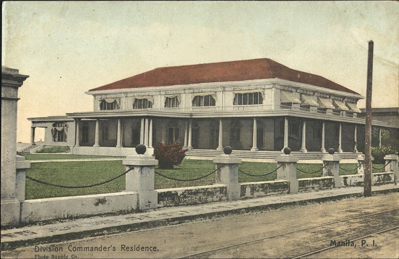 Division Commander�s Residence.