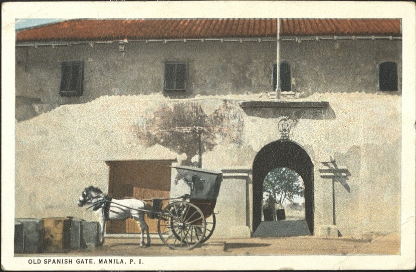 Old Spanish Gate, Manila, P. I.