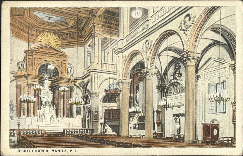 Jesuit Church, Manila, P. I.
